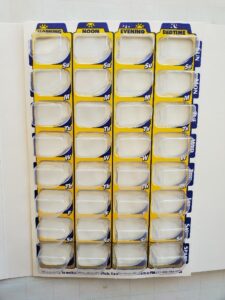 7 Day Multi Dose Cold Seal Card
