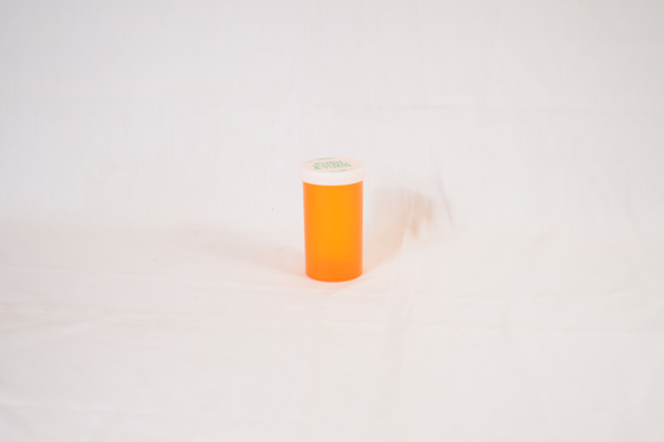 8 Dram Safety Cap Medicine Vials Push-N-Turn Vials