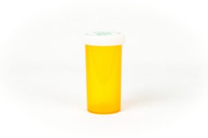 6 Dram Safety Cap Medicine Vials Push-N-Turn Vials