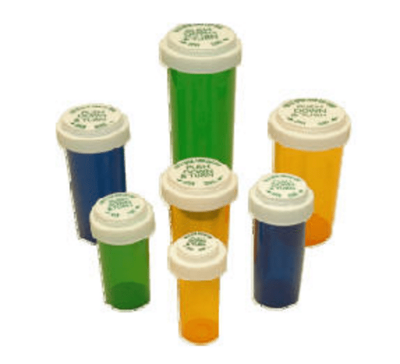 8 Dram Reversible Cap Vials